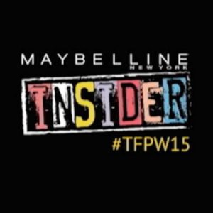 Backstage with Maybelline Insider for TFPW15