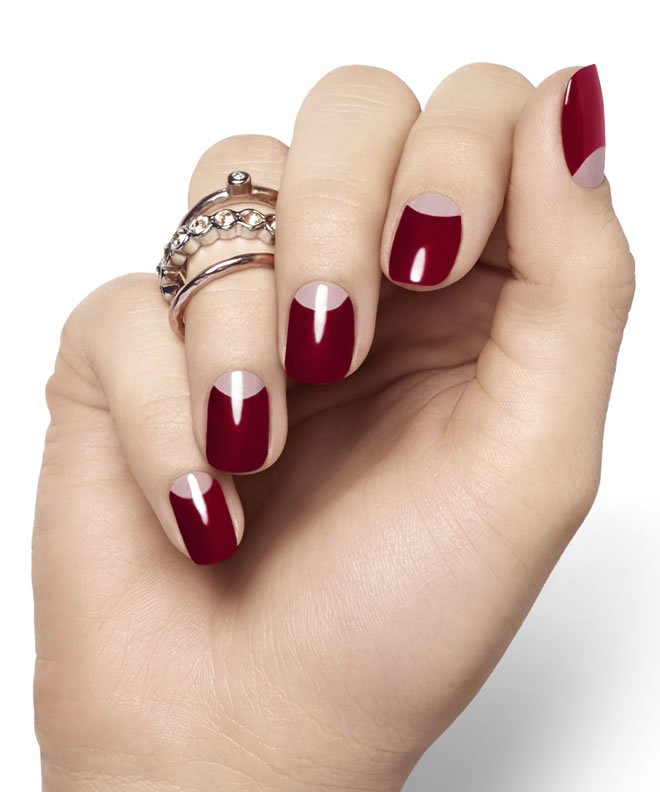 Colors Of Nail Polishes For Winters Burgundy Nail Polish Jpg