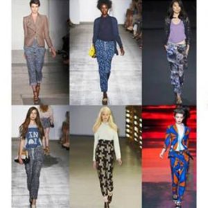 Runway to Reality - Printed Pants