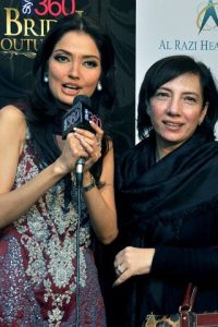 Celebrities shining at Bridal Couture Week
