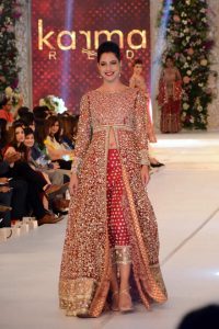 Karma Red Bridal Dresses at PLBW 2015