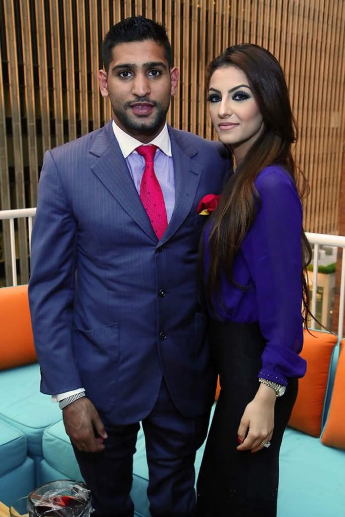 Amir Khan and Faryal Makhdoom images