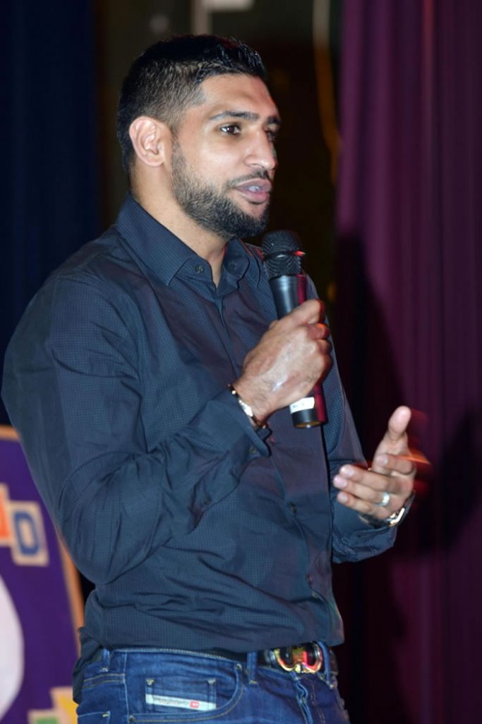 Boxer Amir Khan