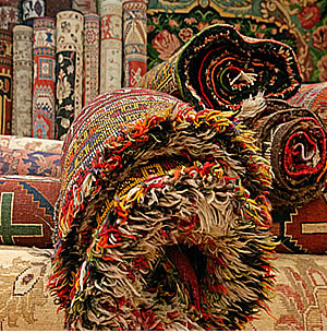 Turkish rugs are also used as wall Hangings