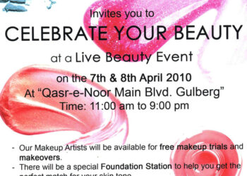 Luscious Cosmetics invite you to ‘Celebrate Your Beauty’, Live in Lahore!