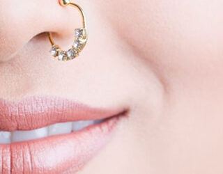 Nose rings in fashion