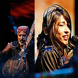Fakir Juman Shah and Meesha Shafi in Coke Studio 3!