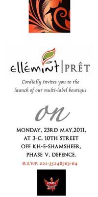 Ellemint Pret Launch in Karachi