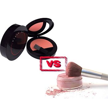 Cream Blush Versus Powder Blush