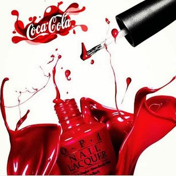 OPI and Coca-Cola Come up with Amazing Shades for Nails