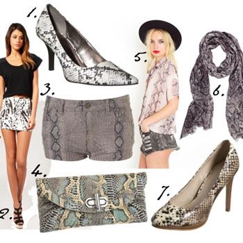 How to Wear Snake Print