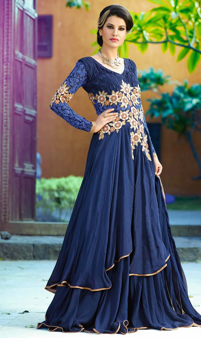 Navy Blue Dresses for Wedding