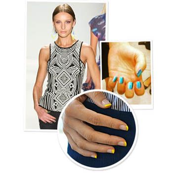 New York Spring Fashion Week 2013: Runway Nail Art