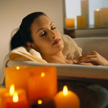 Relief Stress with Home Spa