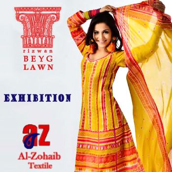 Al-Zohaib Summer Lawn Exhibition in Lahore and Karachi