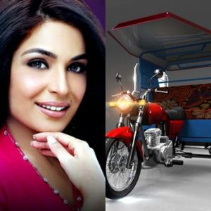 Meera Spotted travelling by Chingchi Rickshaw