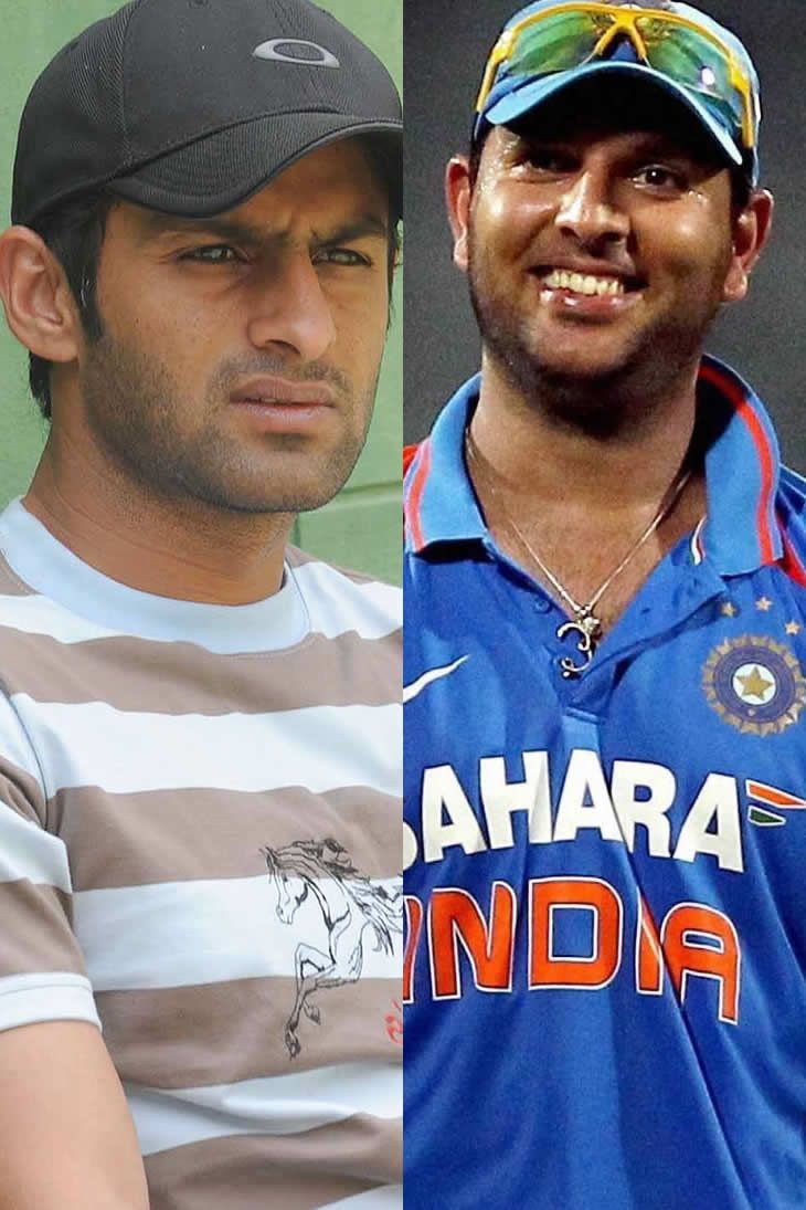 Cricketers Dance War: Yuvraj Poked at Shoaib Malik