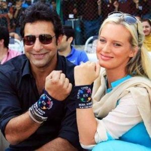 Waseem Akram is over the moon to become a Father