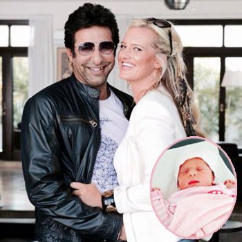 Wasim and Shaniera Akram Welcome Baby Girl