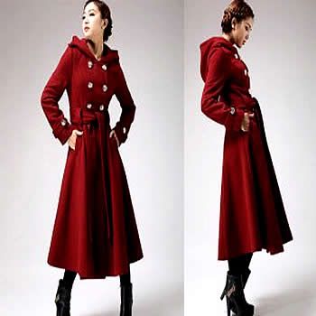 Beat The January Blues With The Cheerful Wine Coat
