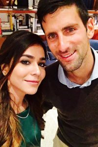Humaima Malik and Novak Djokovic spotted Together