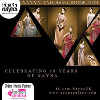Nayna TAG Heuer Fashion Show 2013 To Kick off Today