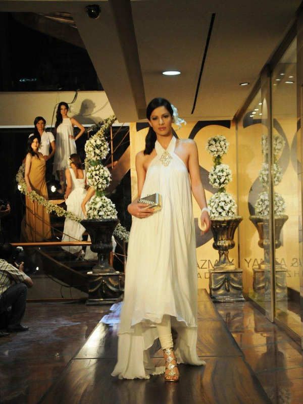 Cybil at Launch of Samia & Azmay Shahzada Flagship Store