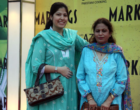 Launch of Cookbook by Mrs Azra Syed