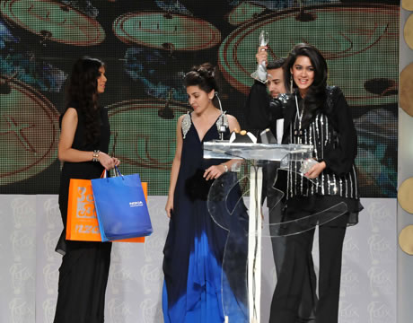Awards Ceremony at Lux Style Awards 2011