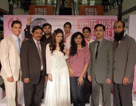 Launch of Body Shop White Musk Libertine