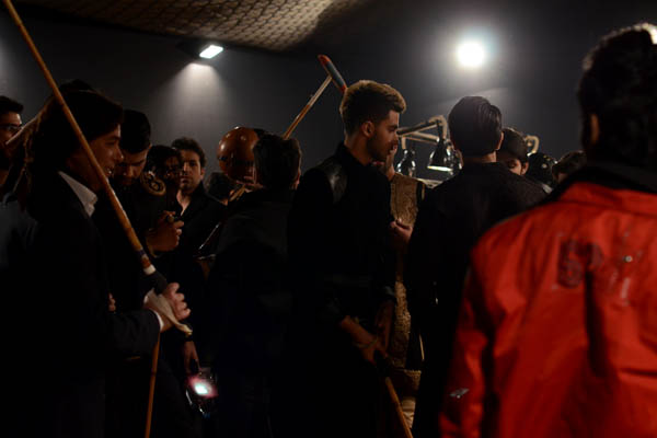 Backstage PFDC L'Oreal Paris Bridal Fashion Week 2011 - Day 1