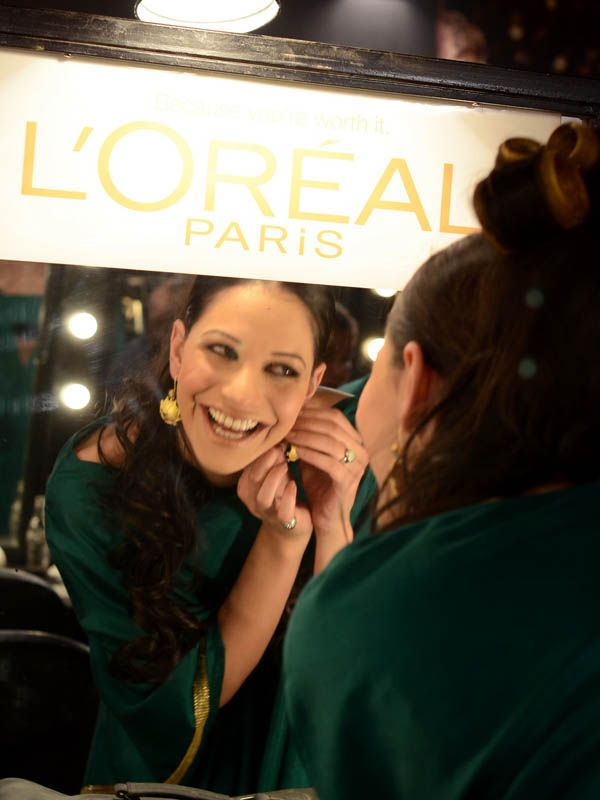 Backstage PFDC L'Oreal Paris Bridal Fashion Week 2011 - Day 1
