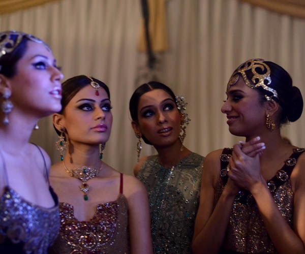 Backstage PFDC L'Oreal Paris Bridal Fashion Week 2011 - Day 1