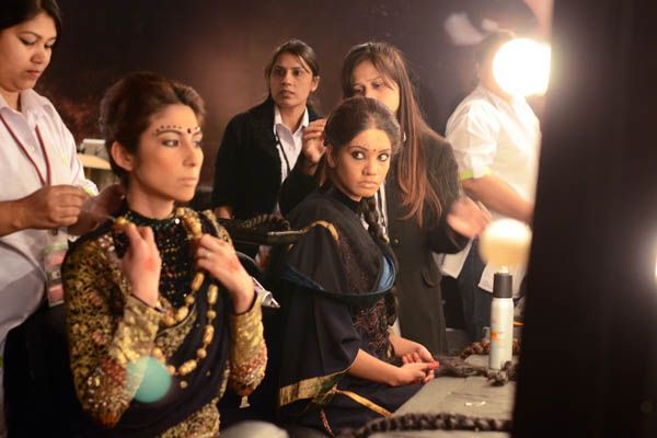 Backstage PFDC L'Oreal Paris Bridal Fashion Week 2011 - Day 2