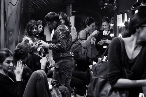 Backstage PFDC L'Oreal Paris Bridal Fashion Week 2011 - Day 2