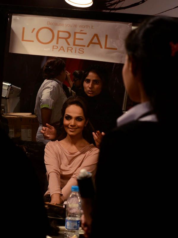 Backstage PFDC L'Oreal Paris Bridal Fashion Week 2011 - Day 2