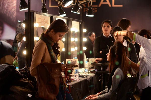 Backstage PFDC L'Oreal Paris Bridal Fashion Week 2011 - Day 2