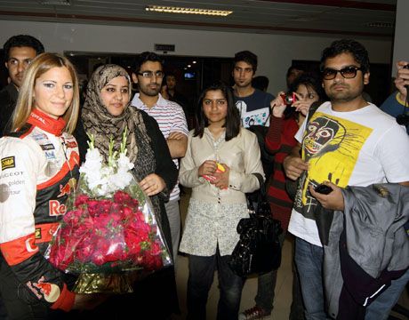Turkish Rally Queen and Red Bull Athlete in Pakistan