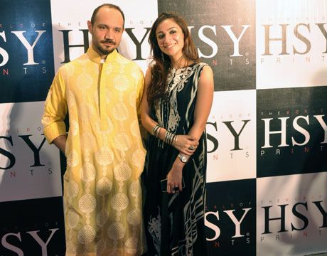 HSY Lawn Prints Exhibition in Karachi