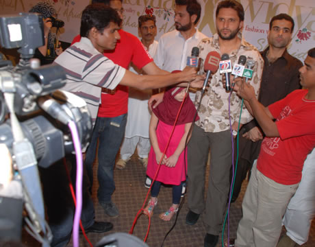 Launch of Widyaan - The Fashion Valley by Shahid Afridi