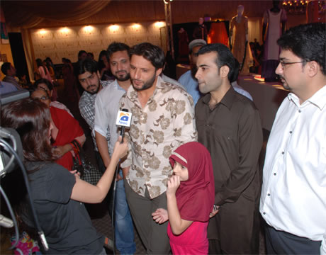 Launch of Widyaan - The Fashion Valley by Shahid Afridi