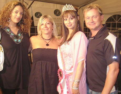 Mrs. Pakistan 2010 - Tahmena Bokhari raises funds for Schoolnet Guyana