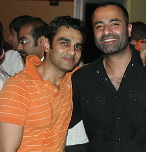 Munib with Deepak