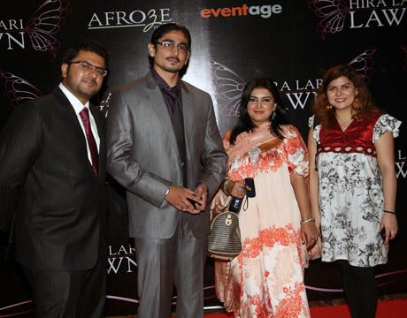 Red Carpet of Hira Lari Lawn Fashion Show