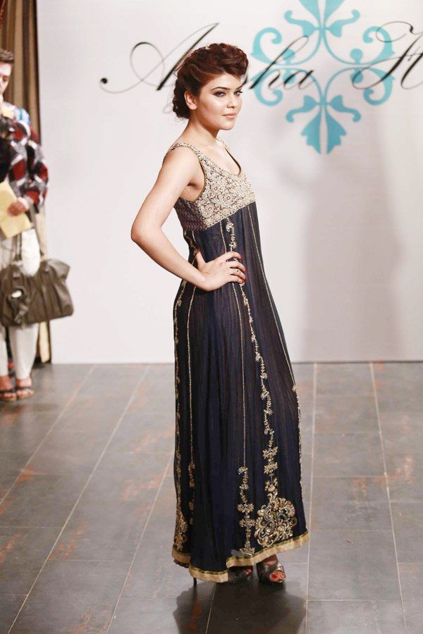 Ayesha Hassan Exhibits Semi Formal Collection 2013