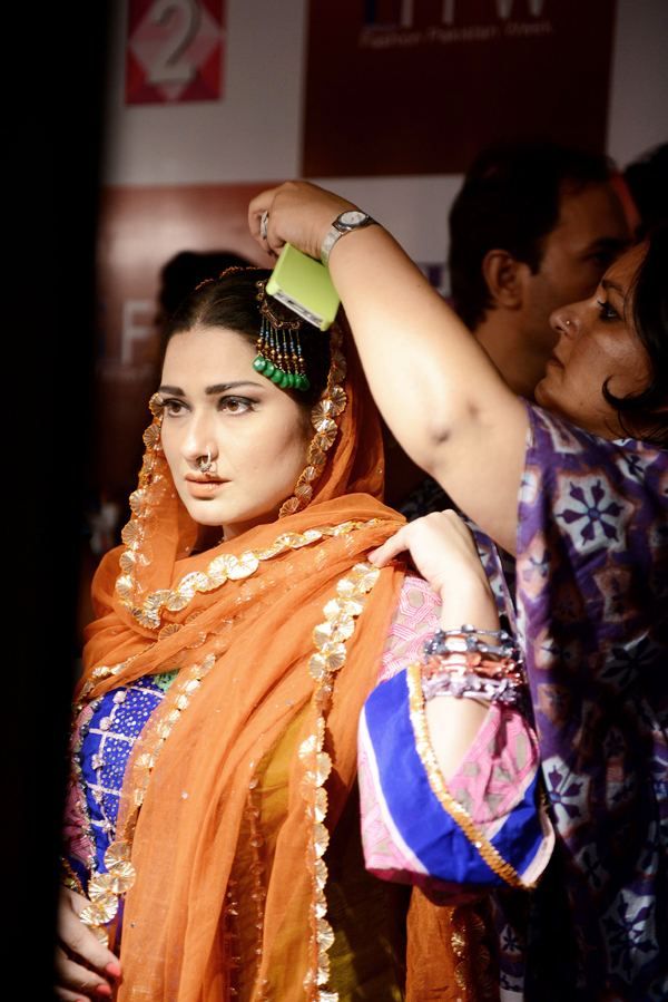 Backstage Fashion Pakistan Week 2013 - Day 1