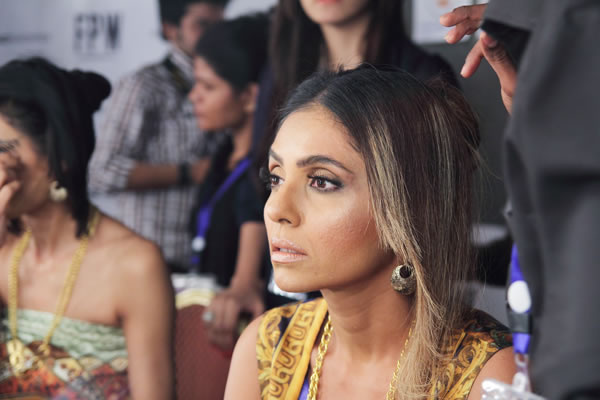 Backstage at Fashion Pakistan Week 2014