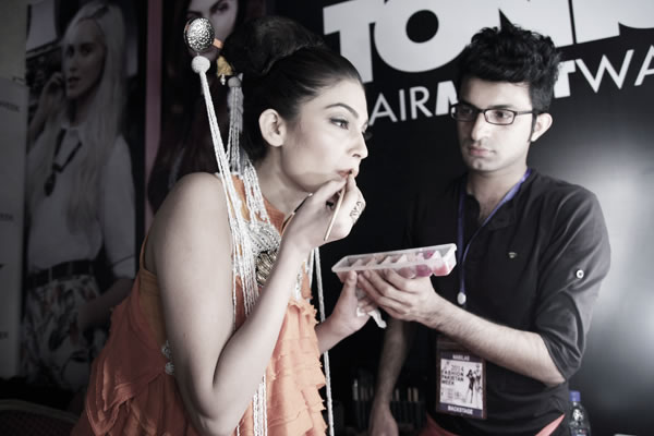 Backstage of Fashion Pakistan Week 2014
