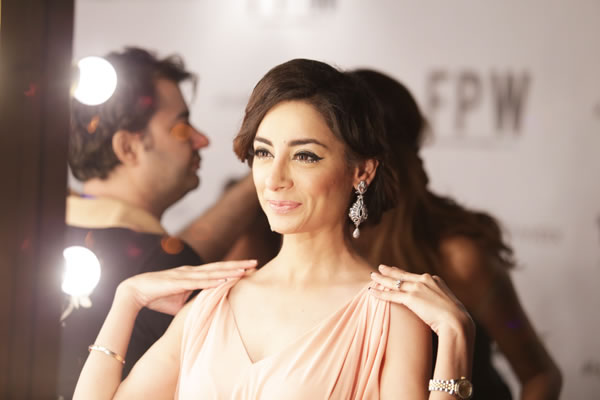 Backstage at Fashion Pakistan Week 2014