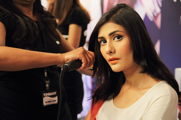 Backstage at Fashion Pakistan Week 2014